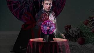 Katzco Plasma Ball - 7 Inch - Nebula, Thunder Lightning, Plug-in - for Parties