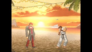 [KOF MUGEN] Iori Yagami vs Ryu