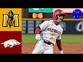 Murray State vs #1 Arkansas Highlights (AMAZING GAME!) | 2021 College Baseball Highlights