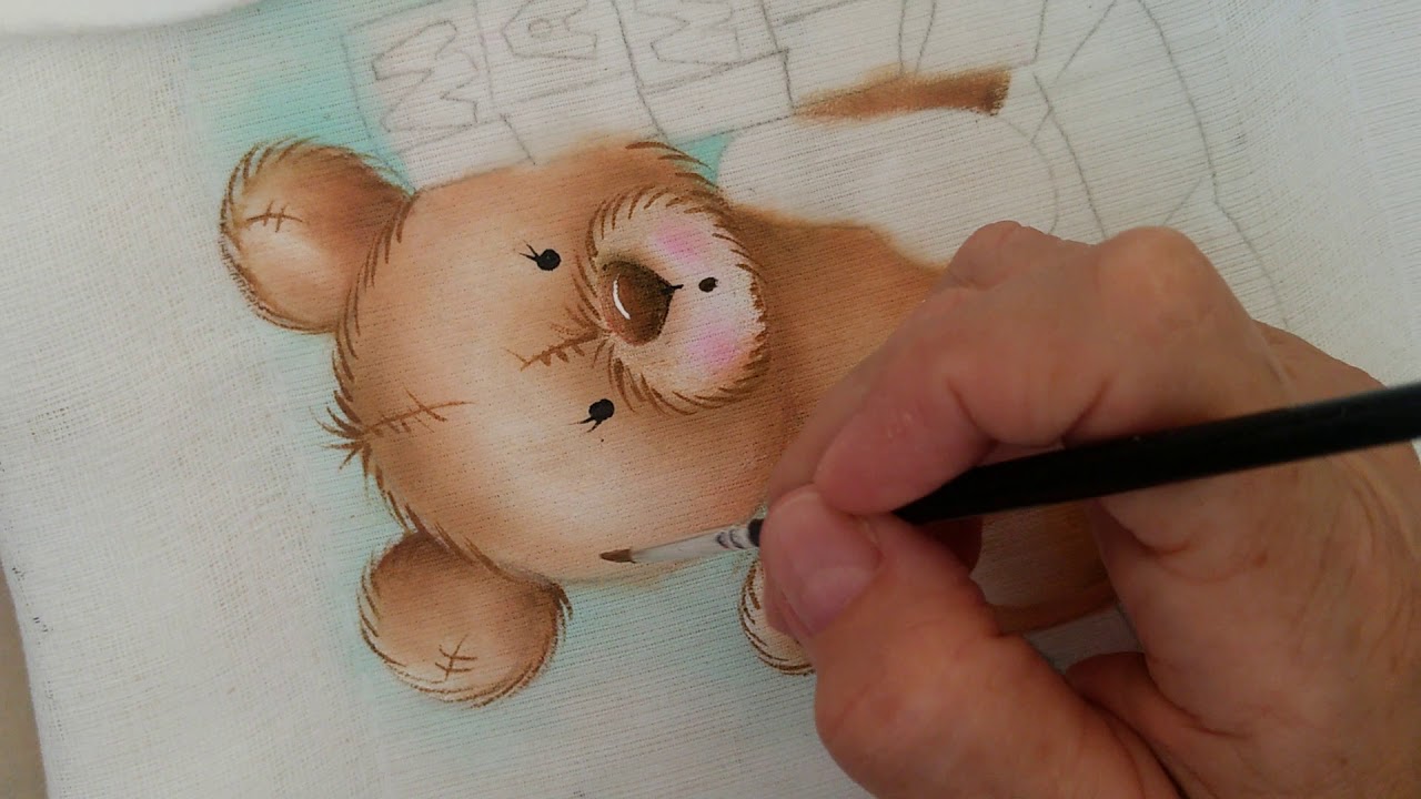 Como pintar os pelinhos nos bichinhos, curso iniciantes, aula 29