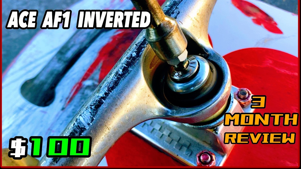 ACE AF1 Inverted Hollow Trucks Review Polished (3 Months) - YouTube