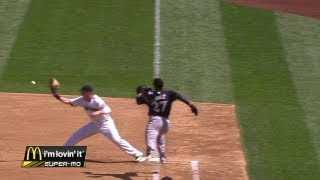 MIL@SEA: Ryan charges in for a great barehanded play