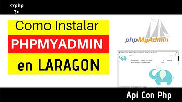 Como Instalar phpMyAdmin en Laragon