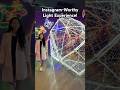 INSANE BREATHTAKING Immersive Walk-Through Light Experience! #immersiveexperience #art #lightshow