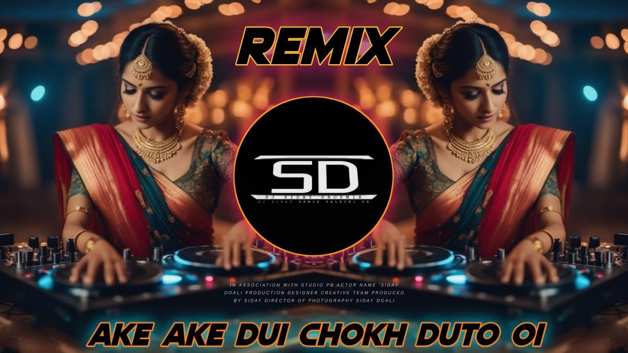 AKE AKE DUI CHOKH DUTO OI REMIX  SUPER DANCE MIX  Dj Siday Remix DJ SIDAY DROP MIX NEW 2024