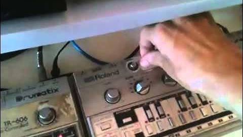 Meteor syncing TB-303 and TR-606