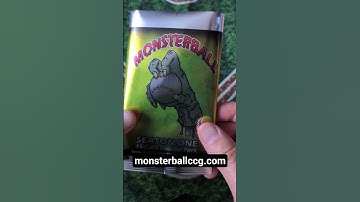 Booster pack prototype unboxing! #monsterballccg #unboxing #kickstartercampaign