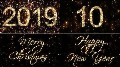 New Year Countdown 2019 (Best After Effects Projects)