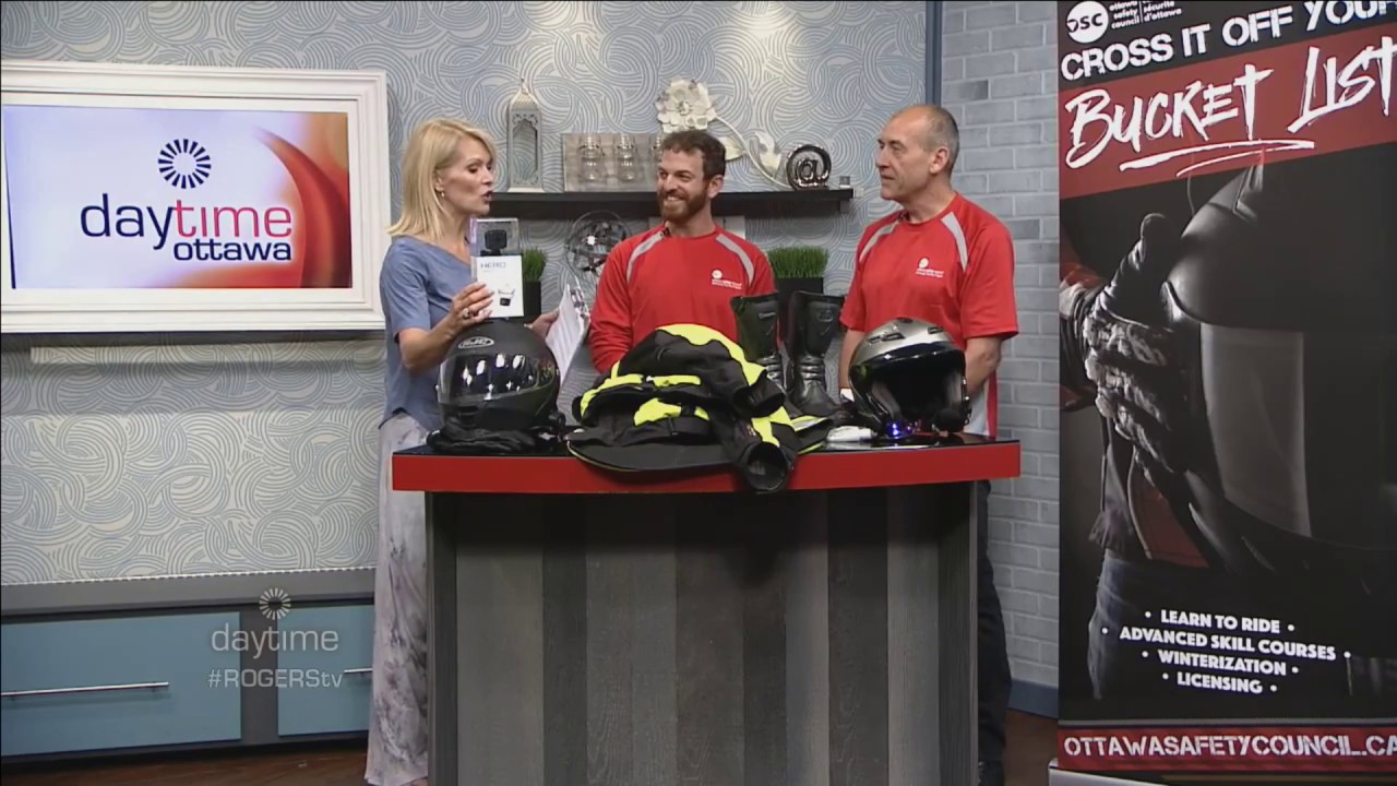 Motorcycle safety skills over the weekend