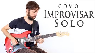 Como Improvisar Contigo Mismo - Solos Sin Necesidad de Acompañamiento chords