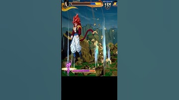 Gogeta SSJ4 Punishing Guard Cancel DBFZ #shorts