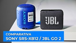 Sony Srs-Xb12 🆚 Jbl Go 2 ¿Cuál Es Mejor? [Comparativa]