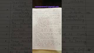 B.Ed notes Characteristics of team Teaching #shorts #sppu #sppuexam