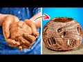 Mesmerizing Clay Pottery Tricks And DIY Clay Home Decorations