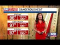Dangerous heat grips Western Carolinas