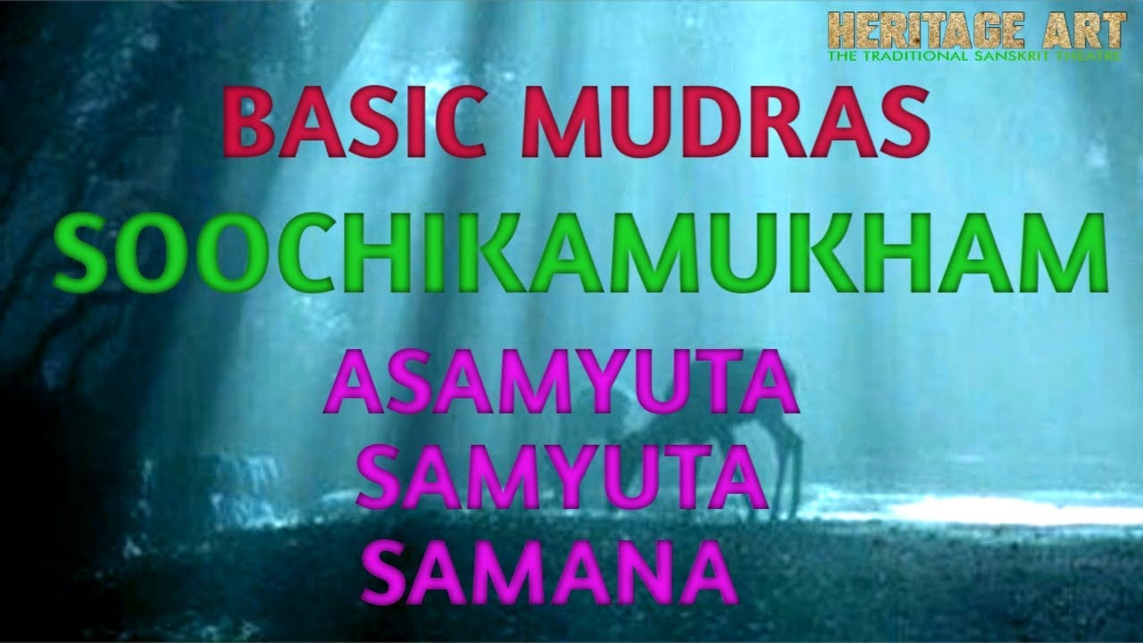 BASIC MUDRAS | SOOCHIKAMUKHAM| BY-MARGI USHA