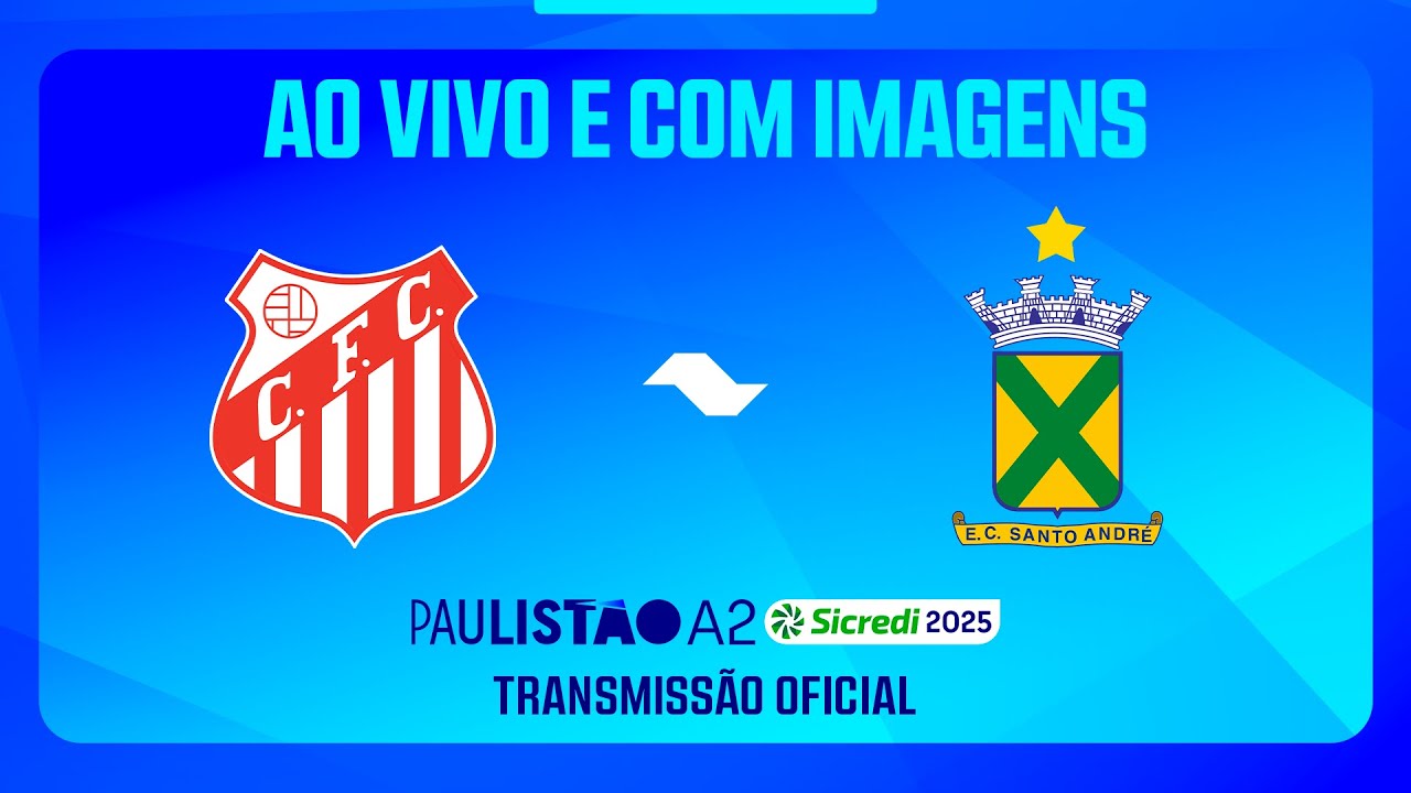 JOGO COMPLETO: CAPIVARIANO X SANTO ANDRÉ | RODADA 1 | PAULISTÃO A2 ...