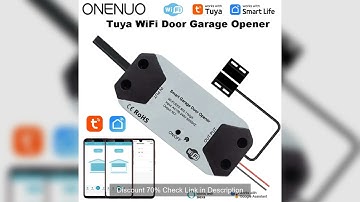 Tuya WiFi Switch Garage Door Controller Smart Door Opener Work with Alexa Google Home Smart Life Tuy
