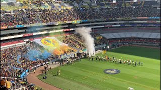 Entrenamiento del club América previo a la final