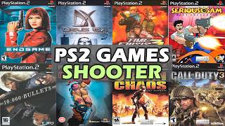 TOP 40 BEST PS2 SHOOTER GAMES OF ALL TIME || PS2 GAMES @TopGame-X