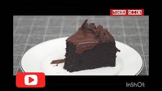 كعكة الشوكولا بدون فرن ب 3 مكونات فقط / Chocolat Cake