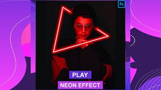 Neon Light Effect Photoshop Tutorial  @SmartGraphic
