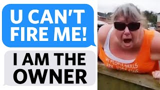 Power Hungry Employee Doesn’t Know that I AM THE OWNER... tells me I CAN'T FIRE HER - Reddit Podcast