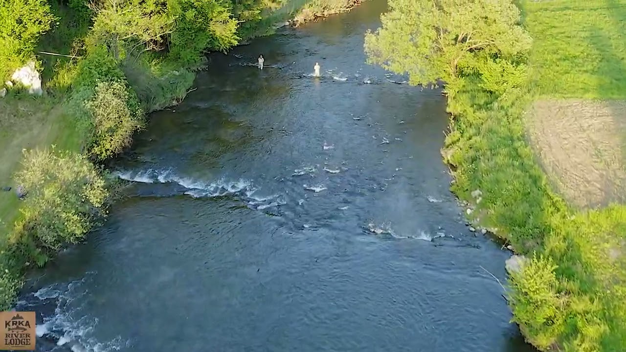Flyfishing on Krka river