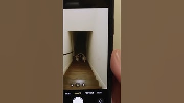 Crawling ghost in stairs 👻 #shorts #horror #ghoststory #haunted #paranormal #ghoststairs #sooscary
