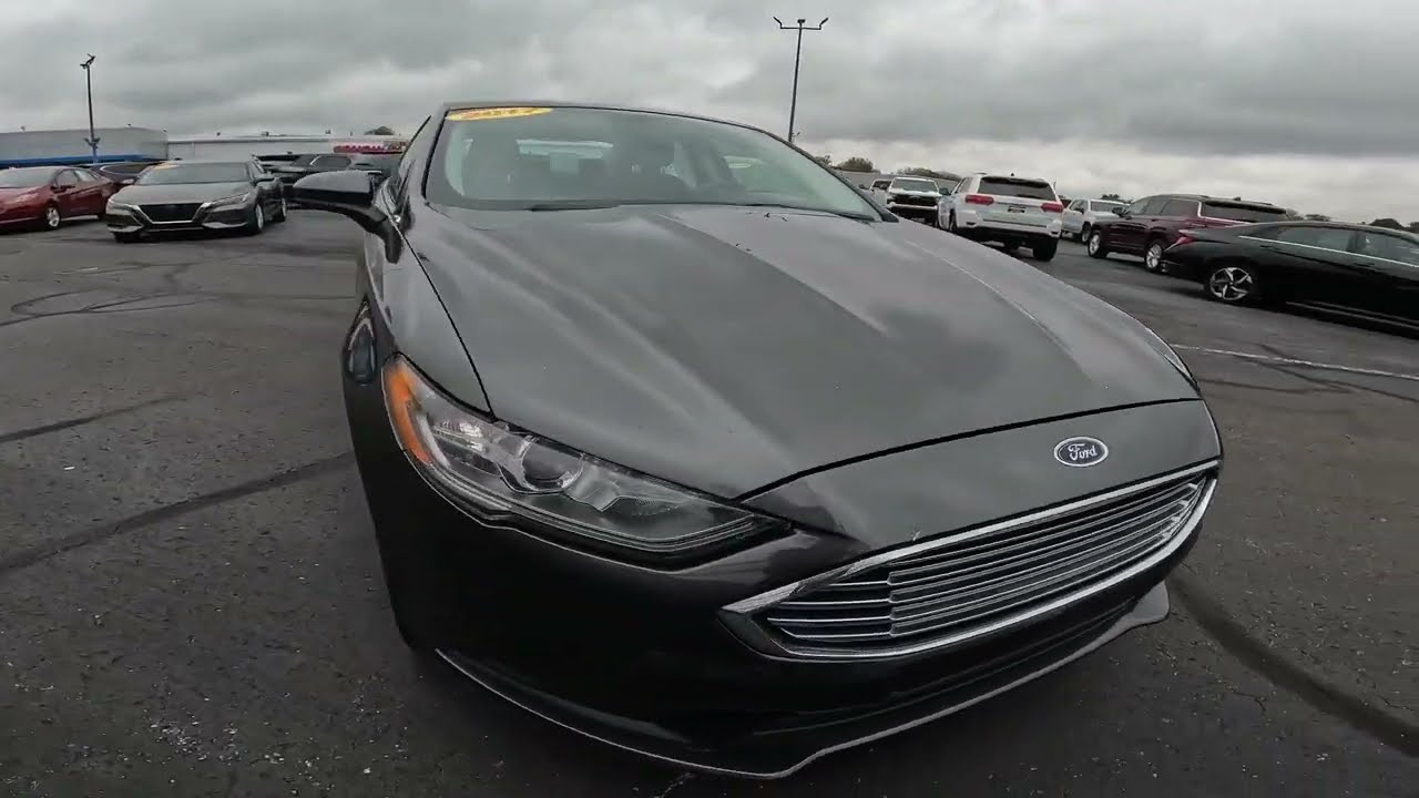 Used 2017 Ford Fusion SE Car For Sale In Newark, OH