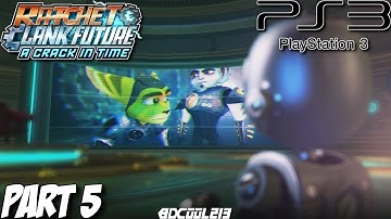 Ratchet & Clank Future: A Crack in Time Gameplay Walkthrough Part 5 - Krell Canyon - PS3 Lets Play