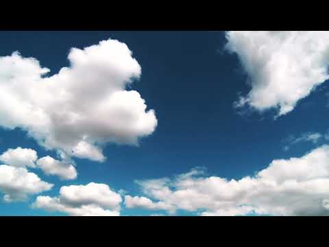 Timelapse Efek video footage awan bergerak Free