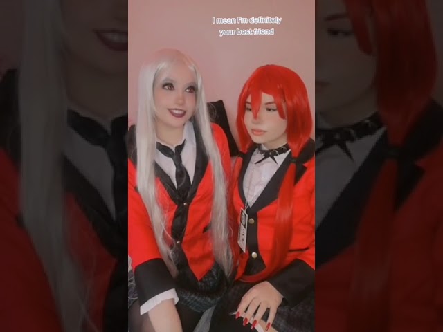 Are we best friends? | Sachiko Juraku & Mikura Sado #cosplay | Kakegurui Twin