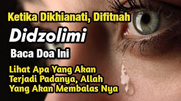 PUTAR SEGERA AYAT INI ❗Agar Orang Yang Dzolim Pada Anda Mendapat Karma Dan Balasan Dari Allah ❗