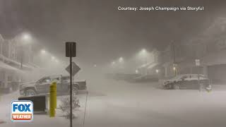 Lake Effect Snow Brings Whiteout Conditions To North-Central New York