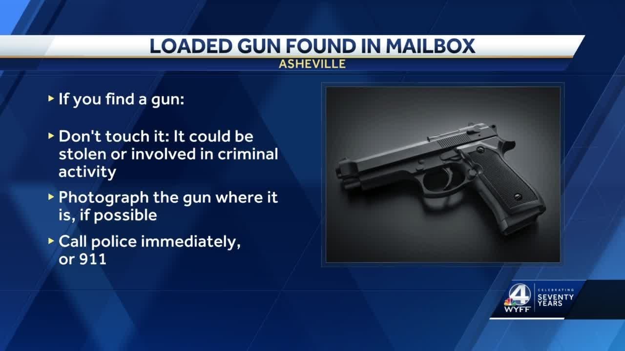 Loaded gun found in mailbox by mail carrier prompts warning, North Carolina police say
