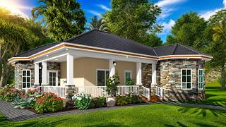 🏡 Stunning 3 Bedroom House Tour | Modern Dream Home with Smart Floor Plan