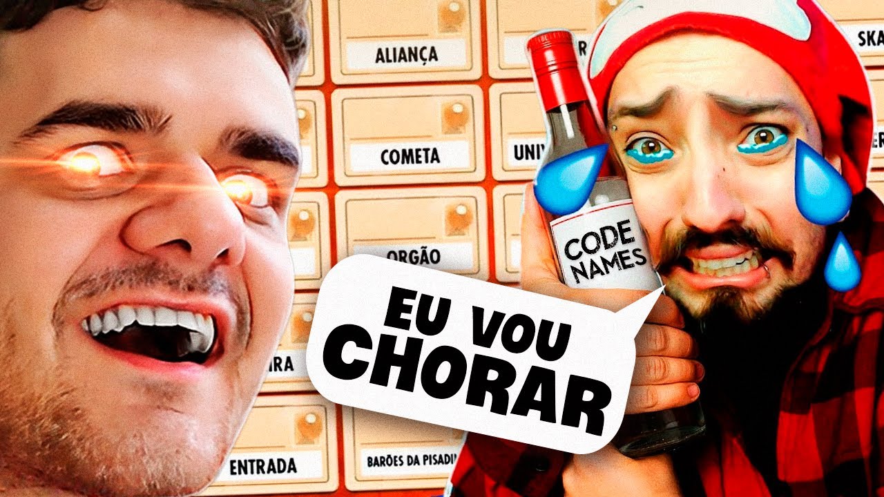 A pior partida de CODENAMES já jogada!!! (GABS PIOROU tudo)
