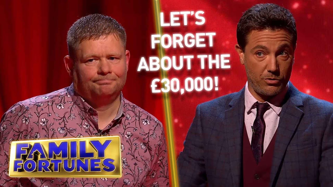 Let's FORGET about the £30,000! | Family Fortunes 2020 - YouTube