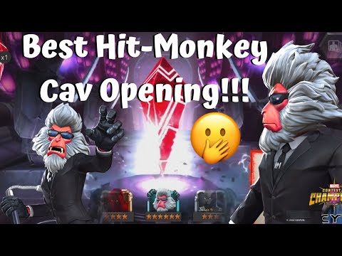 Best Hit-Monkey Cavalier Crystal Opening!!! I AM THE CEO! – Marvel Contest of Champions
