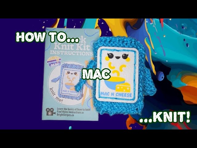 Five Below | Itty Bitty | Knit Kit | Sweet Slice | How to - YouTube