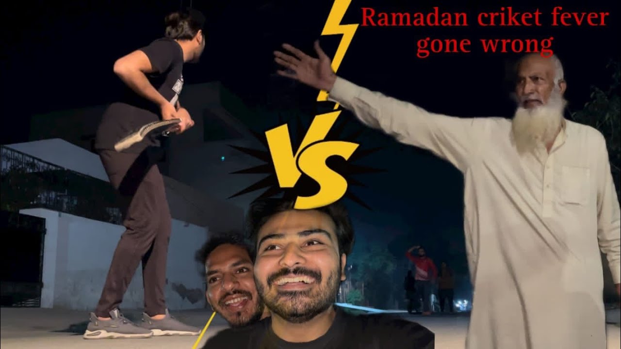 Baba-G pump hogy😱 |Ramadan-kareem|     |Street cricket | |vlogging| .
