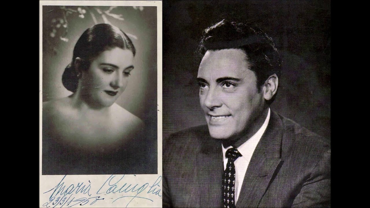 Maria Caniglia & Mario del Monaco "Love Duet Act I" Tosca