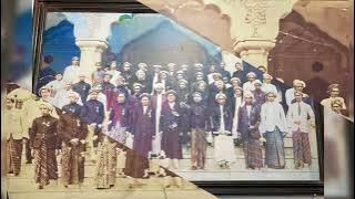 Hadratus Syaikh KH.Hasyim As'ari diperjelas menggunakan Teknologi (AR) muktamar NU tahun 1939