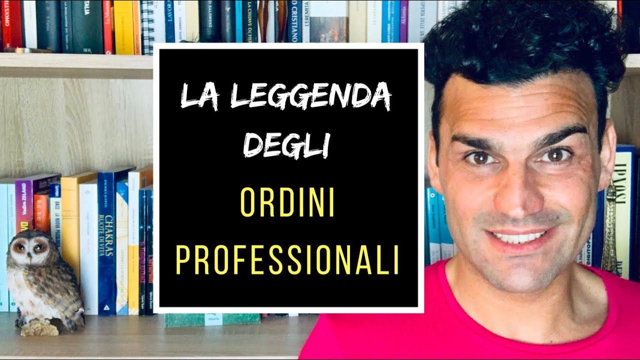 La leggenda degli ordini professionali