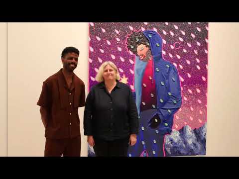 Devan Shimoyama tiene su primera exposición  individual en  España