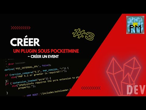 Comment créer un plugin pocketmine #3 ~ les events
