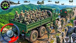 New US Army military Truck game 2026 - Military cargo Jeep Driving Simulator  screenshot 4