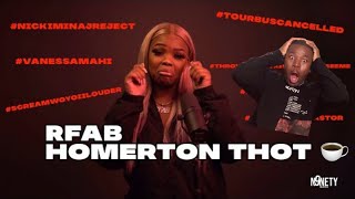 MISS RFABULOUS “HOMERTON THOT” (IVD DISS TRACK) REACTION!! #CHATWITHMAS