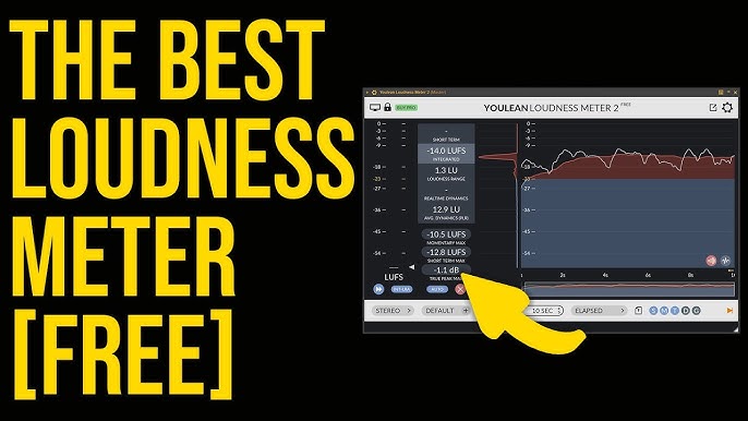 Youlean Loudness Meter Lite (iOS) - Overview  Introducing Youlean Loudness  Meter LITE for iOS! 🔔🔔🔔 Since I started producing on a desktop computer,  I wanted to have a meter always available